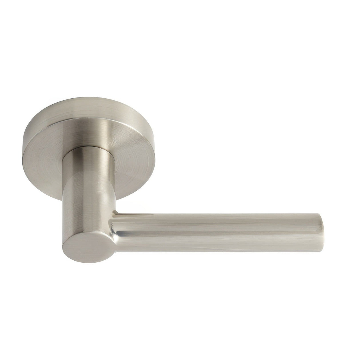 Better Home Products 93115SN satin nickel passage door lever