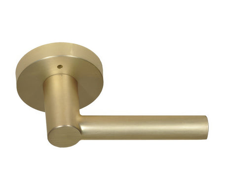 Better Home Products 93204SB satin brass privacy door lever