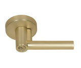 Better Home Products 93504SB satin brass keyed entry door lever