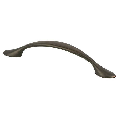 Berenson 9358-10WN-P Advantage Plus Transitional Three arched cabinet pull, additional view