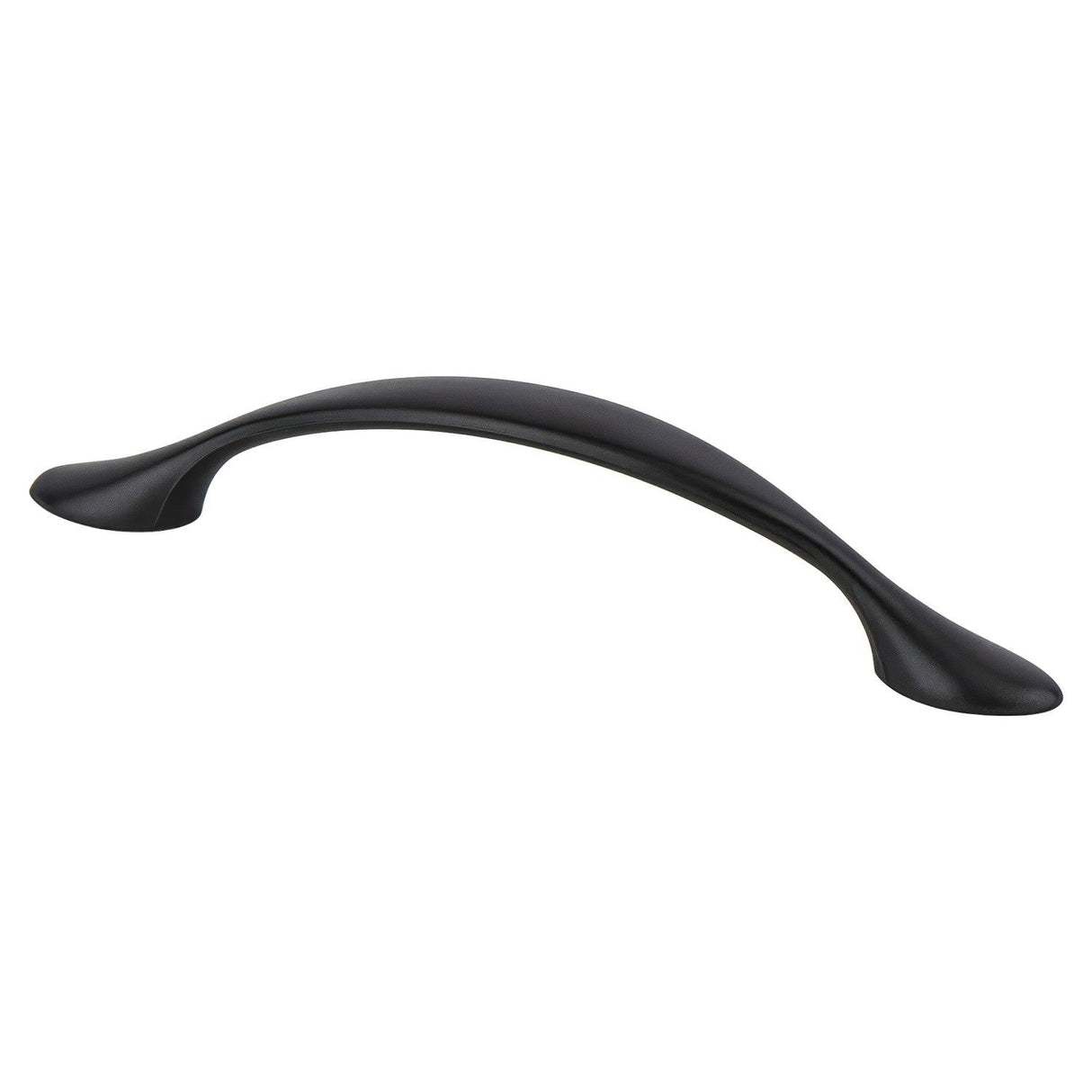 Berenson 9359-1055-P matte black arched cabinet pull