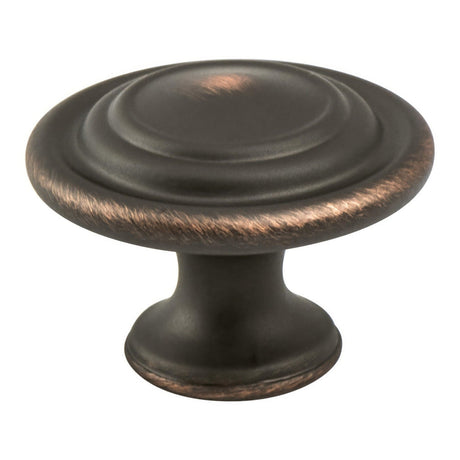 Berenson 9366-10WN-P Traditional Advantage Four round cabinet cabinet knob, additional view
