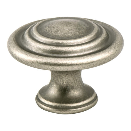 Berenson 9366-10WN-P weathered nickel round cabinet knob