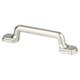 Berenson 9378-1BPN-P brushed nickel arched cabinet pull