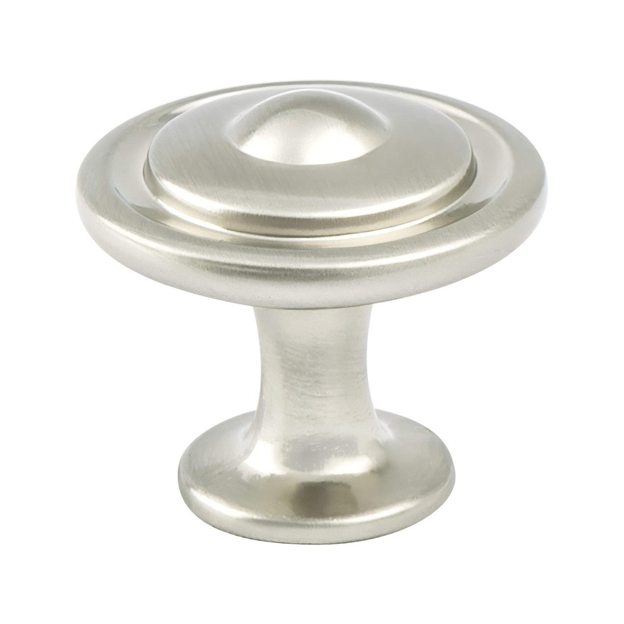 Berenson 9381-1BPN-P brushed nickel round cabinet knob