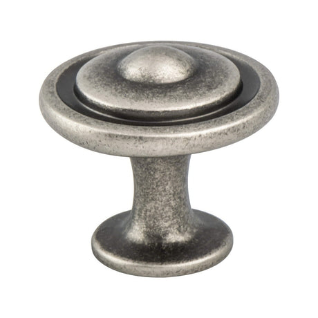 Berenson 9382-10WN-P weathered nickel round cabinet knob