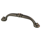 Berenson 9383-10VB-P verona bronze arched cabinet pull