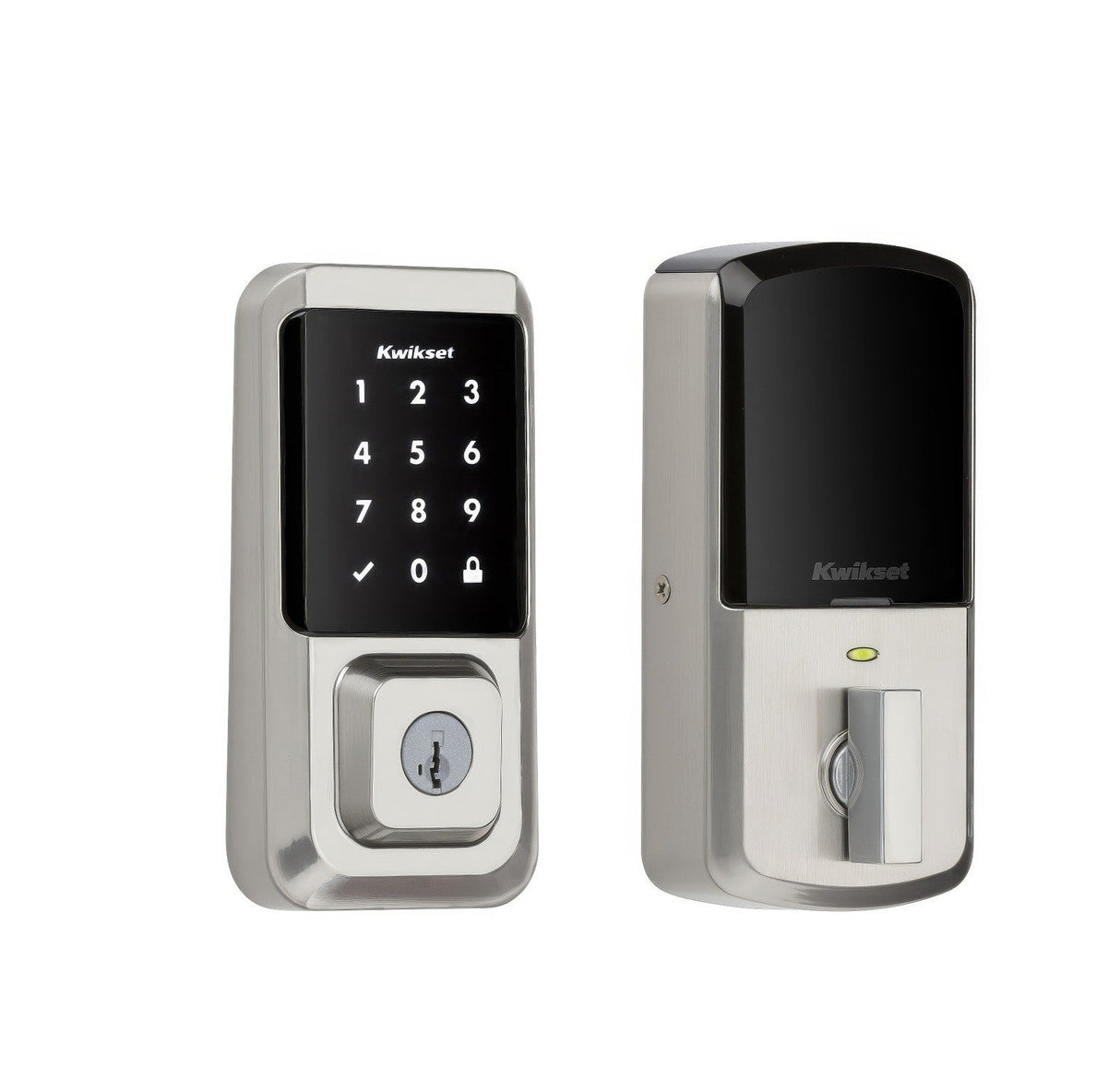 Kwikset 939WIFITSCR-15S satin nickel wi fi enabled deadbolt