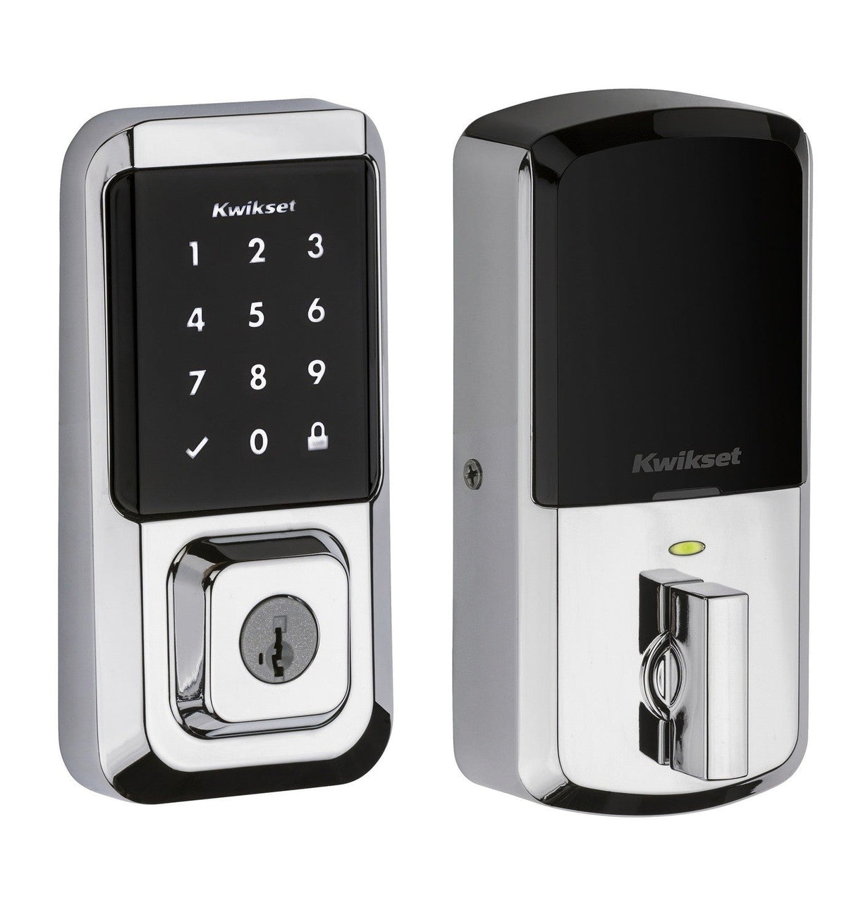 Kwikset 939WIFITSCR-26S bright chrome wi fi enabled deadbolt