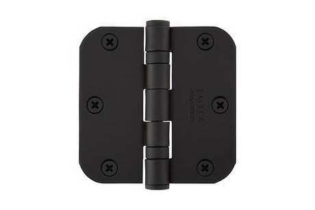 Emtek 94013US19 flat black ball bearing hinge