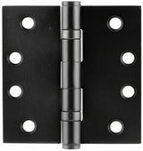 Emtek 4" x 4" Square Corner Ball Bearing Mortise Hinge - Pair