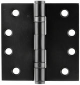 Emtek 4" x 4" Square Corner Ball Bearing Mortise Hinge - Pair