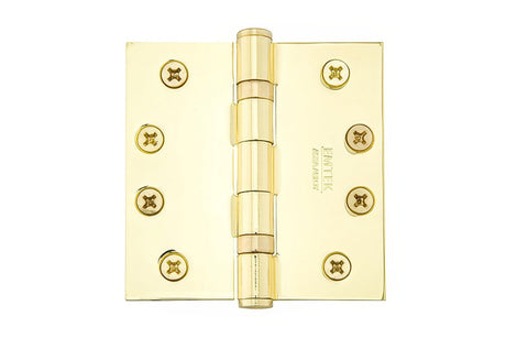 Emtek 94014US4 satin brass ball bearing hinge