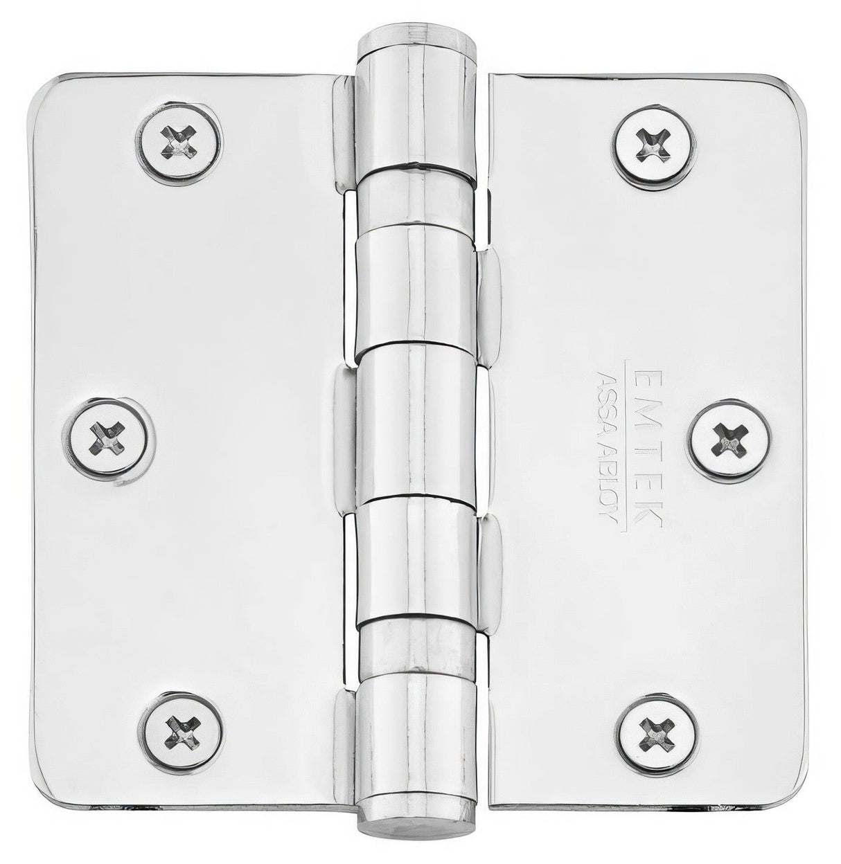 Emtek 94023US15A ball bearing hinge in satin nickel, additional view