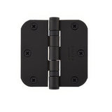 Emtek 94023US19 flat black ball bearing hinge