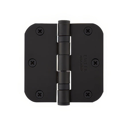 Emtek 94023US19 ball bearing hinge in satin stainless, additional view