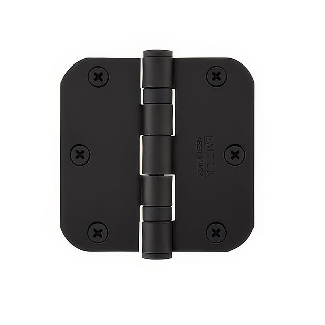 Emtek 94023US19 ball bearing hinge in satin stainless, additional view