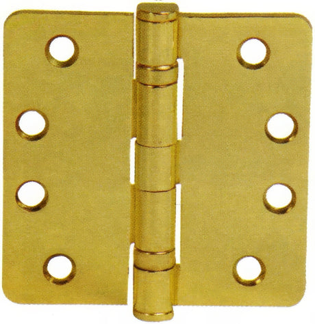 Emtek 94024US3 polished brass ball bearing hinge
