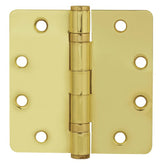 Emtek 94025US3 polished brass ball bearing hinge