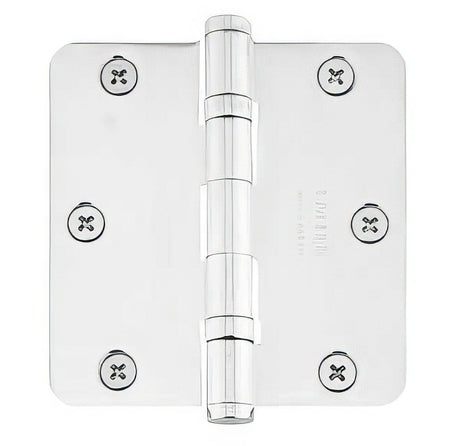 Emtek 94033US15A Door Hinges ball bearing hinge in satin stainless, additional view