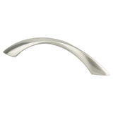 Berenson 9409-1BPN-P brushed nickel arched cabinet pull