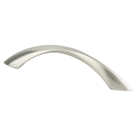 Berenson 9410-1026-P Advantage Plus Contemporary Five arched cabinet pull in polished brass, additional view