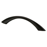 Berenson 9411-1055-P matte black arched cabinet pull