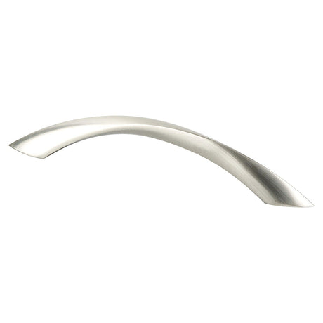 Berenson 9413-1026-P Advantage Plus Contemporary Five arched cabinet pull in polished brass, additional view