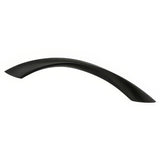 Berenson 9414-1055-P matte black arched cabinet pull