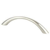 Berenson 9418-4BPN-P brushed nickel arched cabinet pull