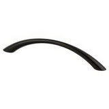Berenson 9425-4055-P matte black arched cabinet pull