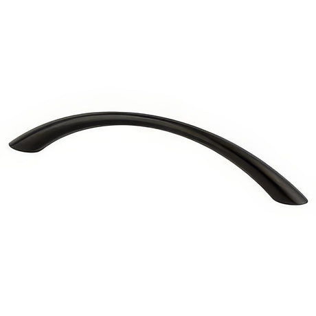 Berenson 9425-4055-P matte black arched cabinet pull