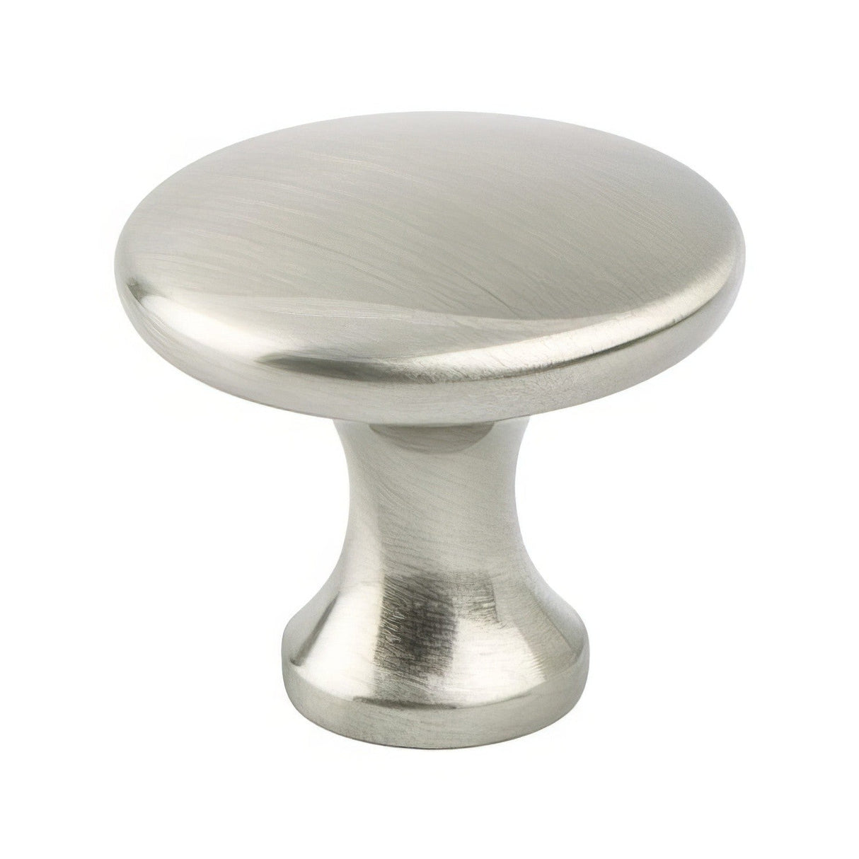 Berenson 9429-1BPN-P brushed nickel round cabinet knob