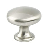 Berenson 9432-4BPN-P brushed nickel round cabinet knob