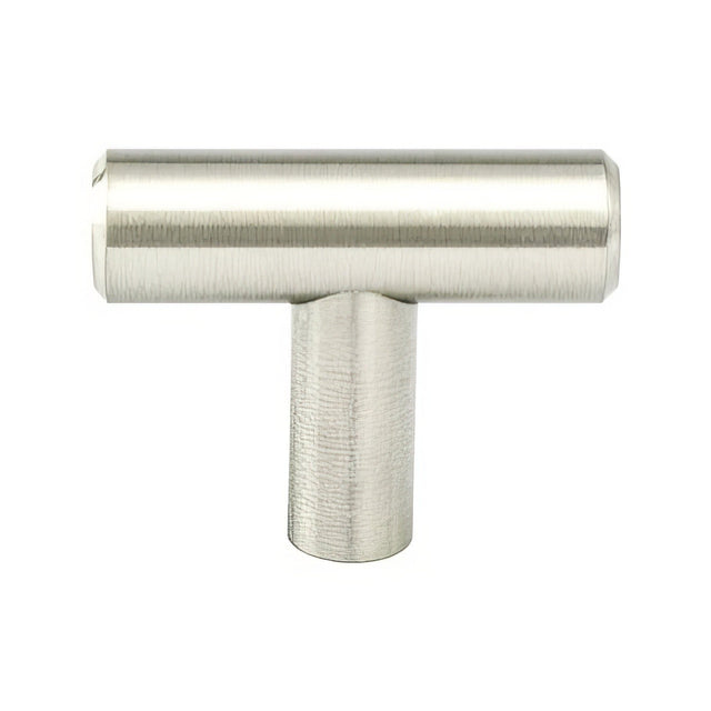 Berenson 9435-2BPN-P brushed nickel t shaped cabinet pull