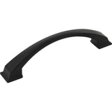 Jeffrey Alexander 944-128MB matte black cabinet drawer pull