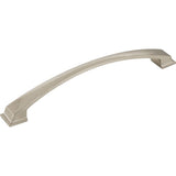 Jeffrey Alexander 944-192SN satin nickel cabinet drawer pull