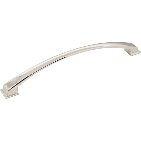 Jeffrey Alexander 944-224NI polished nickel cabinet drawer pull