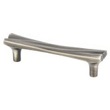 Berenson 9483-10BT-P brushed tin cabinet handle pull