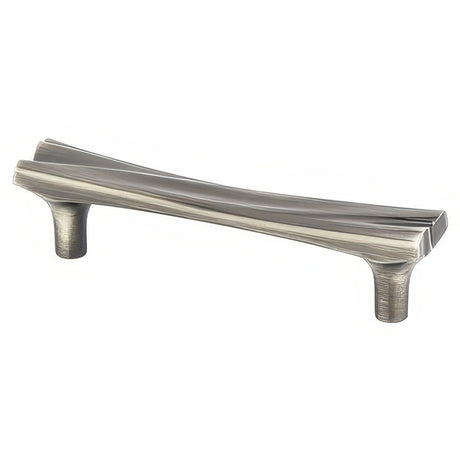 Berenson 9483-10BT-P brushed tin cabinet handle pull