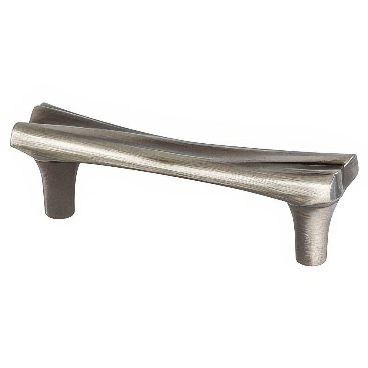Berenson 9489-10BT-P brushed tin cabinet handle pull