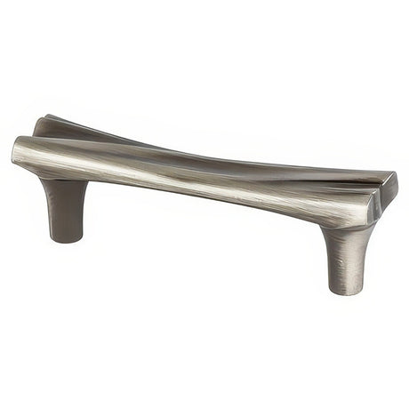Berenson 9489-10BT-P brushed tin cabinet handle pull