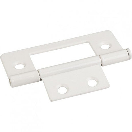 Hardware Resources 9500ALM non-mortise hinge in satin stainless, additional view