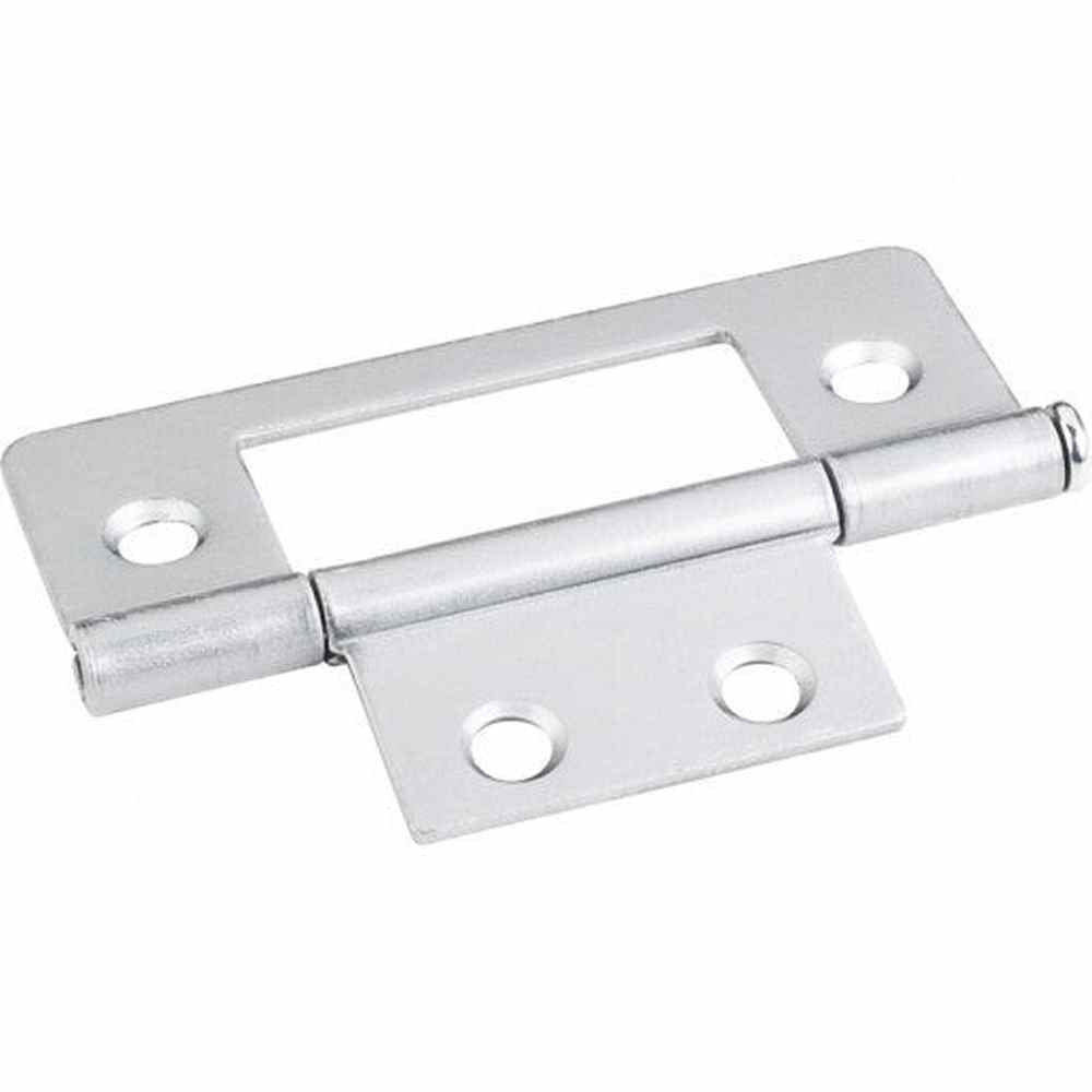 Hardware Resources 9500BC brushed chrome non mortise hinge