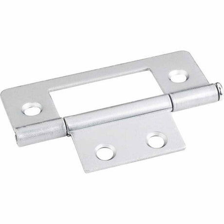 Hardware Resources 9500BC brushed chrome non mortise hinge