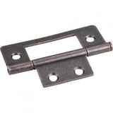 Hardware Resources 9500DACM distressed antique brass non mortise hinge