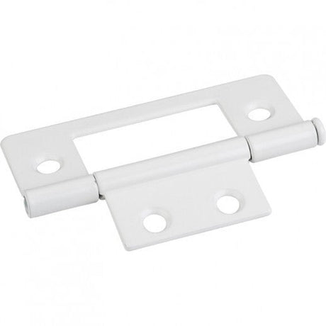 Hardware Resources 9500WH-D non-mortise hinge in satin stainless, additional view