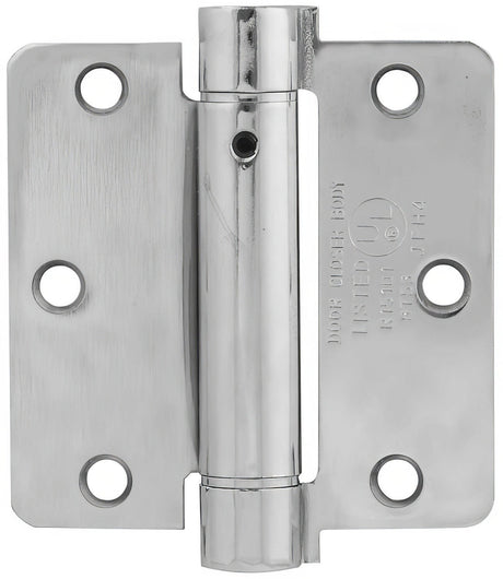 Emtek 95023US15A Door Hinges spring hinge in satin stainless, additional view