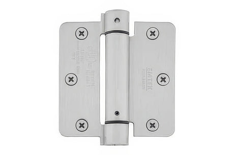Emtek 95023US7 Door Hinges spring hinge in satin stainless, additional view