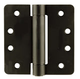 Emtek 95024US19 flat black spring hinge